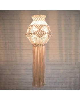 Handmade Macrame Lamp